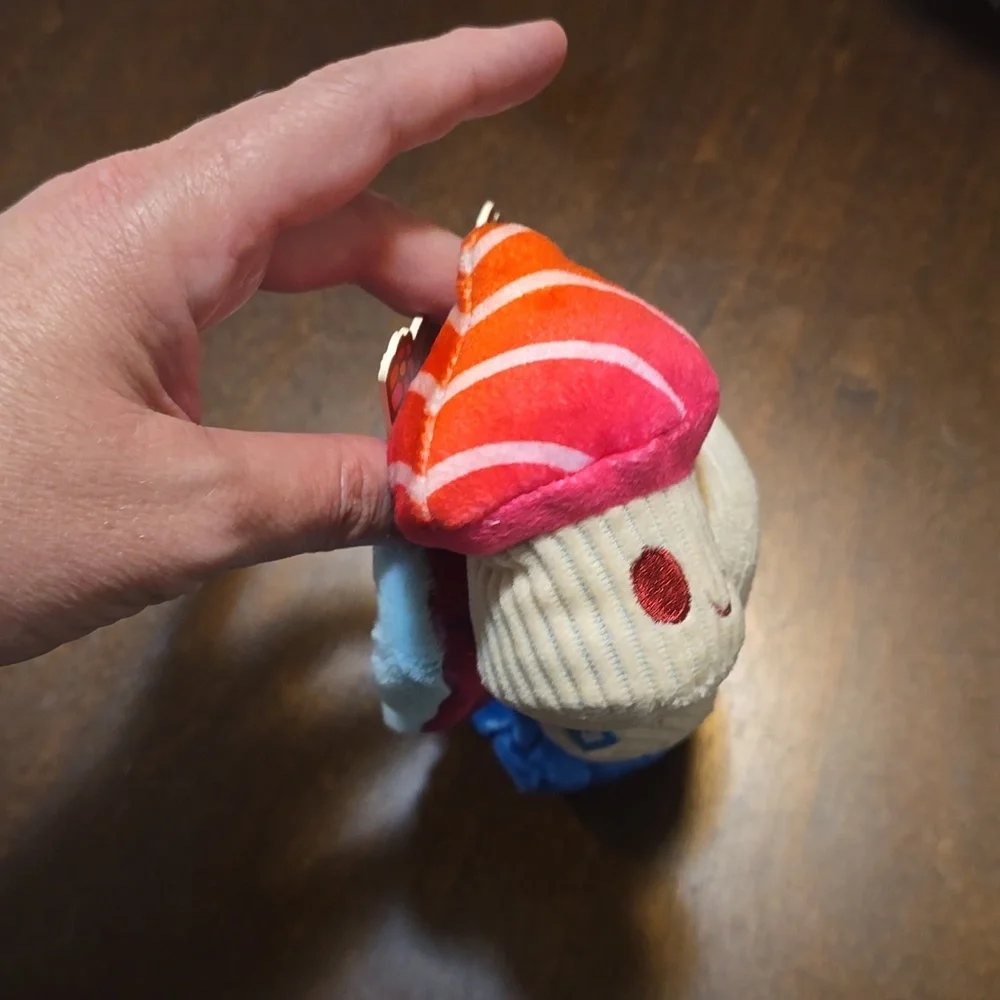 BarkAlices Magic‎ Mushrooms  Red and Blue Dog Toys NWT Size XS-S 0-20 Pounds